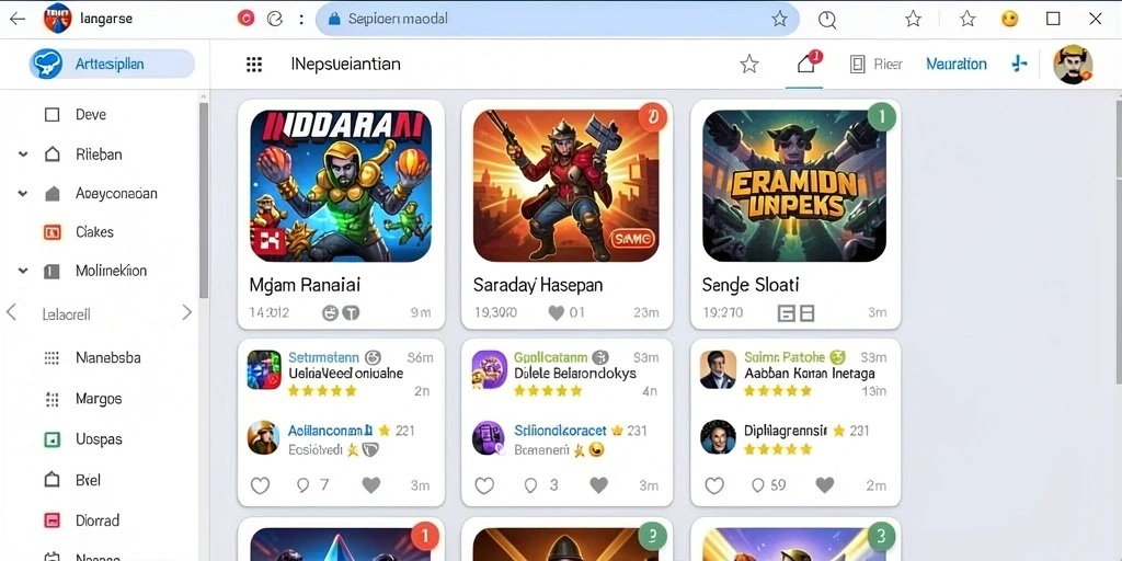 Beragam permainan menarik untuk semua kalangan.