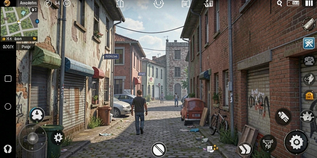 Screenshot menunjukkan salah satu level menantang di BUAH4D.