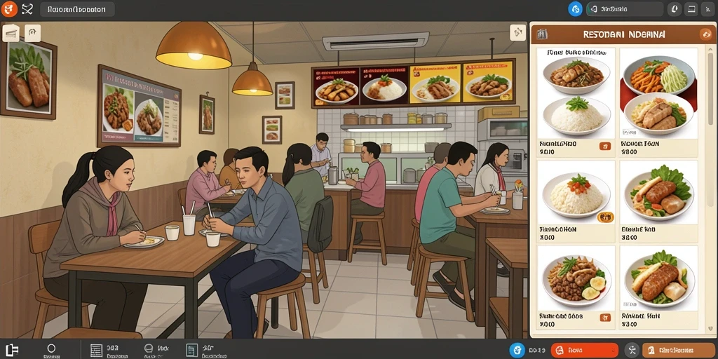 Leaderboard menunjukkan peringkat pemain secara real-time.