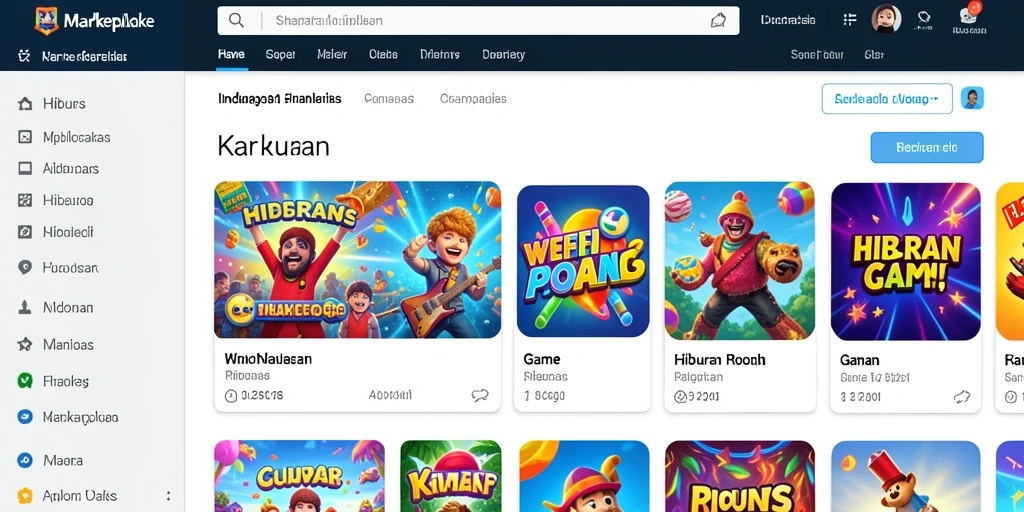 Beragam pilihan game yang membuat tidak pernah merasa bosan.