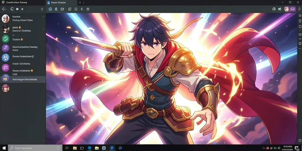 Visualisasi karakter baru yang dapat dijelajahi di level terbaru.