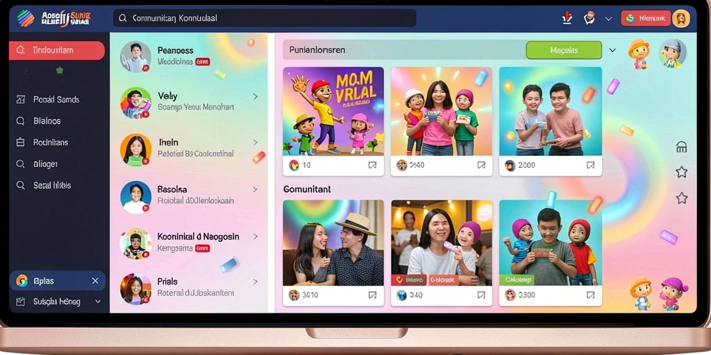 Fitur multiplayer yang memungkinkan bermain bersama teman.