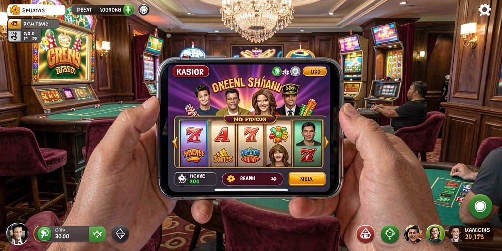 Screenshot menunjukkan fitur bonus menarik dalam permainan.