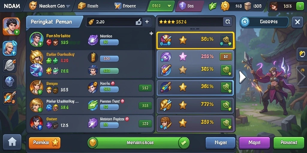 Mode multiplayer yang seru untuk bermain bersama teman.