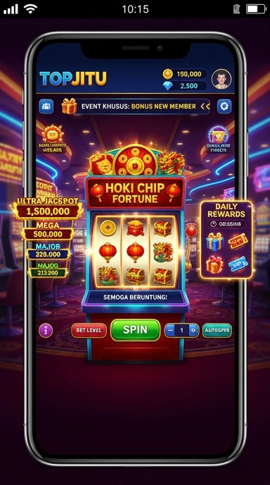 topjitu — layar beranda